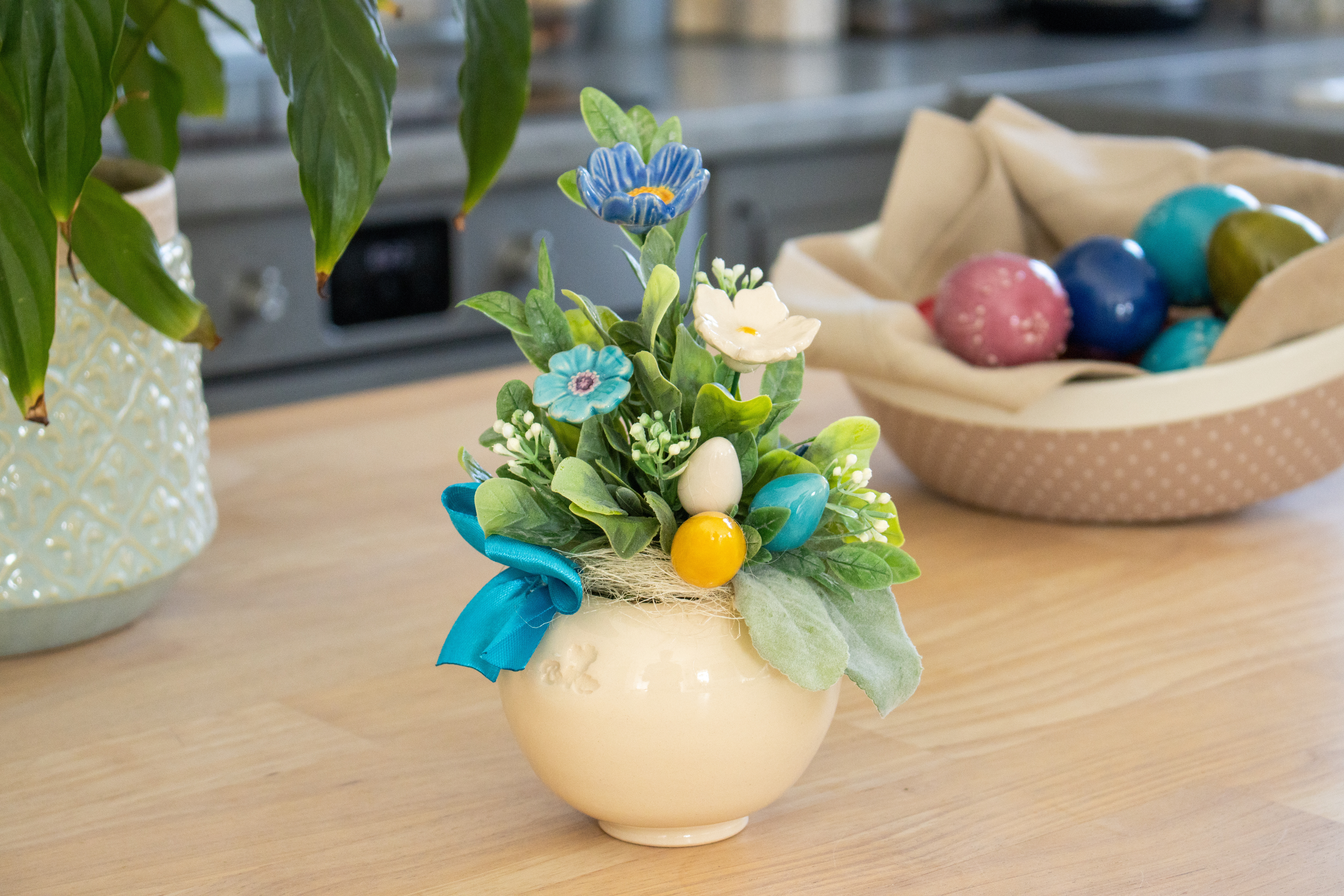 Ostern Geschenk Tischdekoration
