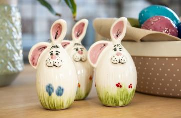 Ostern Keramikhasen