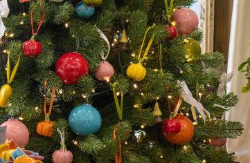 handgefertigte Weihnachtsbaumschmuck