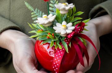 handgemachtes Weihnachtsgeschenk
