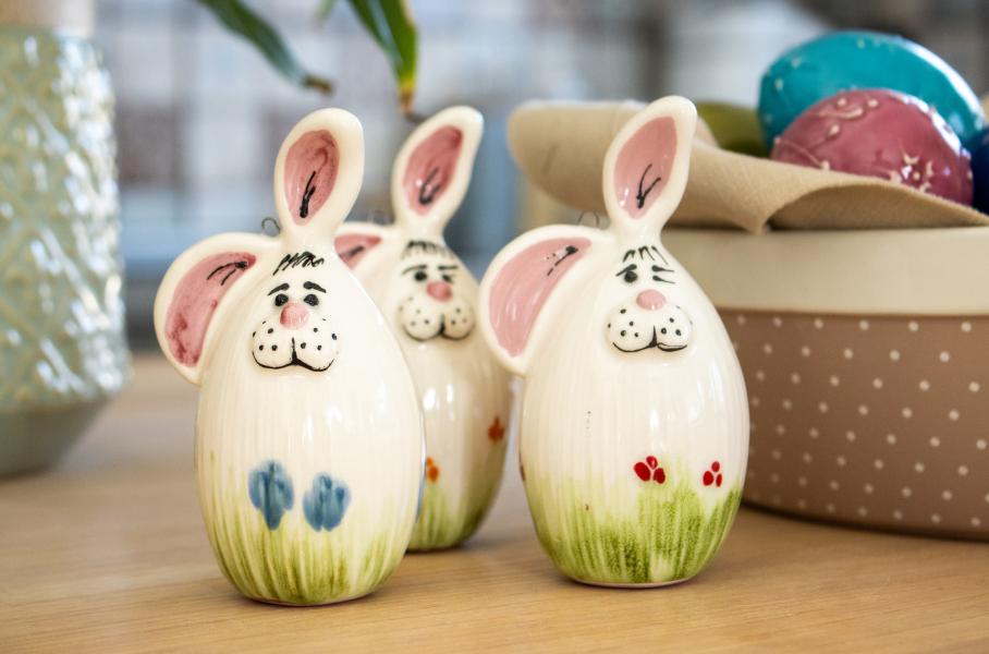 Ostern Keramikhasen
