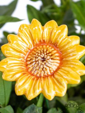 Dekor Sonnenblume - Gelb