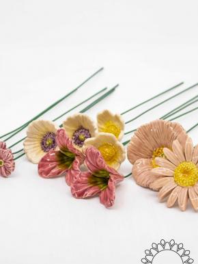 Gemeinsam Glücklich Mittelgroße Blumenauswahl - Rosa, Auswahl ohne Silikongrün