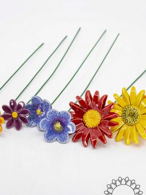 Tausendschön Kleine Blumenauswahl - Gemischt, Auswahl ohne Silikongrün