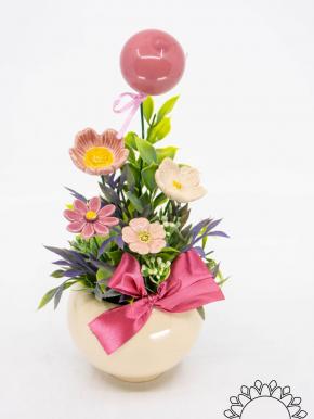 Alles Gute zum Geburtstag Tischdekoration - Rosa