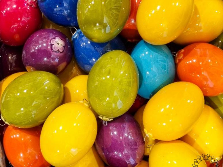 Bunte Ostereier - Groß