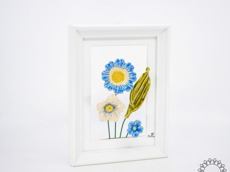 Blumenbild mit Tausendschön
