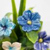 Mini Tischdekoration mit Schmetterling - Blau