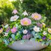 Premium-Tischdekoration mit  Glockenblume