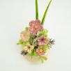 Mini-Tischdekoration mit Leinblume