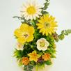 Große Tischdekoration mit Hibiskus