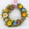 Türkranz mit Bunten Blumen - Gemischt