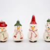 Schneemann - Rot