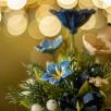Mittelgroße Weihnachts-Tischdekoration